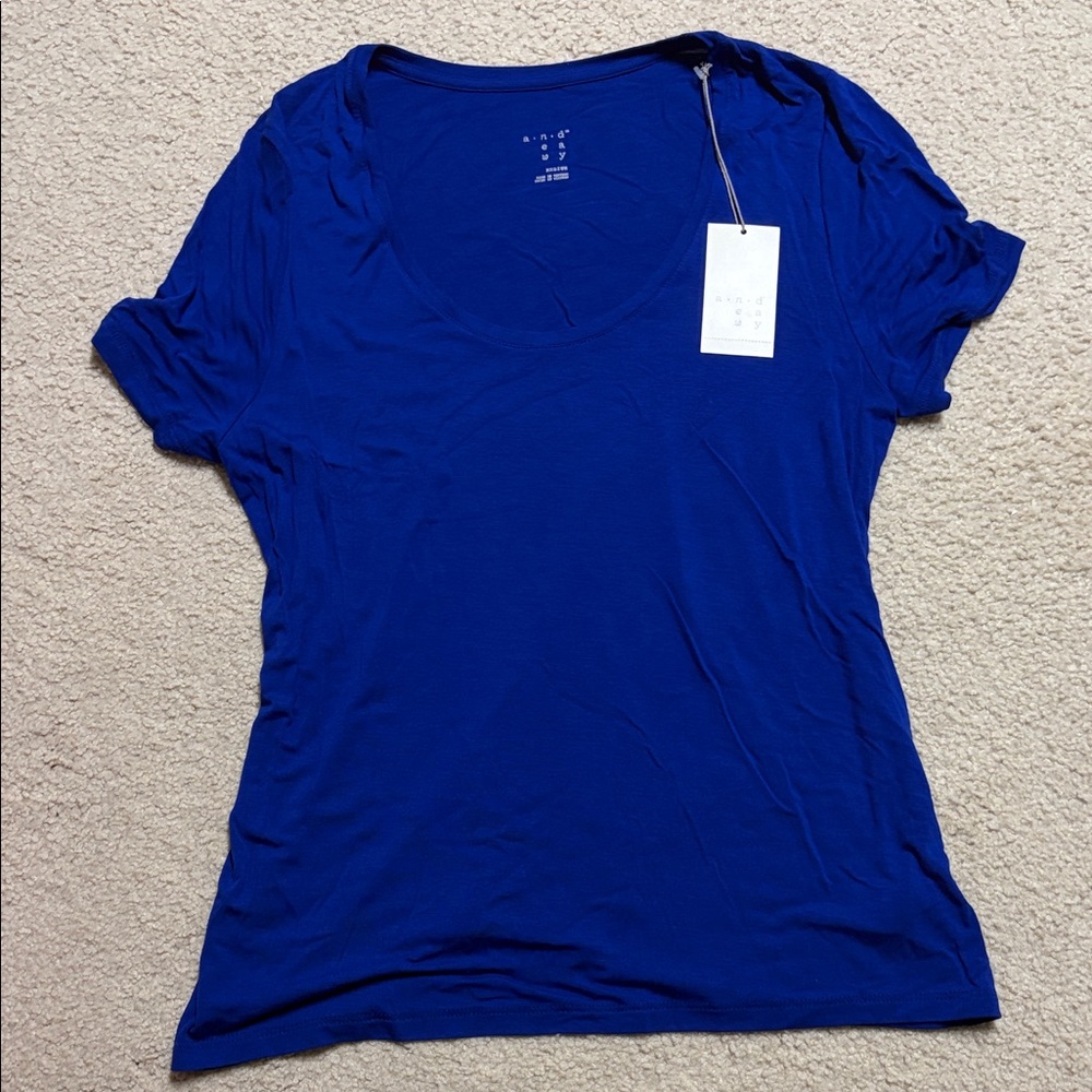 A new day royal blue t shirt
